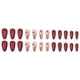 thumbnail image 5 of 24 uñas postizas con diseño de corazones rojos para San Valentín, para usar, para usar, parches para uñas., 5 of 6
