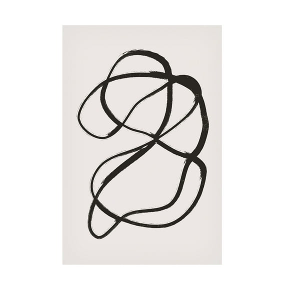 jay stanley 'One Line' Canvas Art