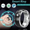 thumbnail image 2 of Smart Ring Wearable Technology Waterproof Unisex NFC Phone Smart Accessories for Couples 6-13, 2 of 6