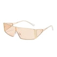 thumbnail image 1 of Gafas de sol retro rectangulares envolventes para hombre y mujer y gafas de sol cuadradas pequeñas de los años 2000, 1 of 3