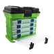 thumbnail image 1 of Caja de herramientas Eigraketly 4 capas Verde + Botón Azul Interior, 1 of 6