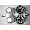 thumbnail image 3 of White Kicker Dual Wake Tower System with 4 Kicker 6.5" Silver Marine Speakers, 3 of 6