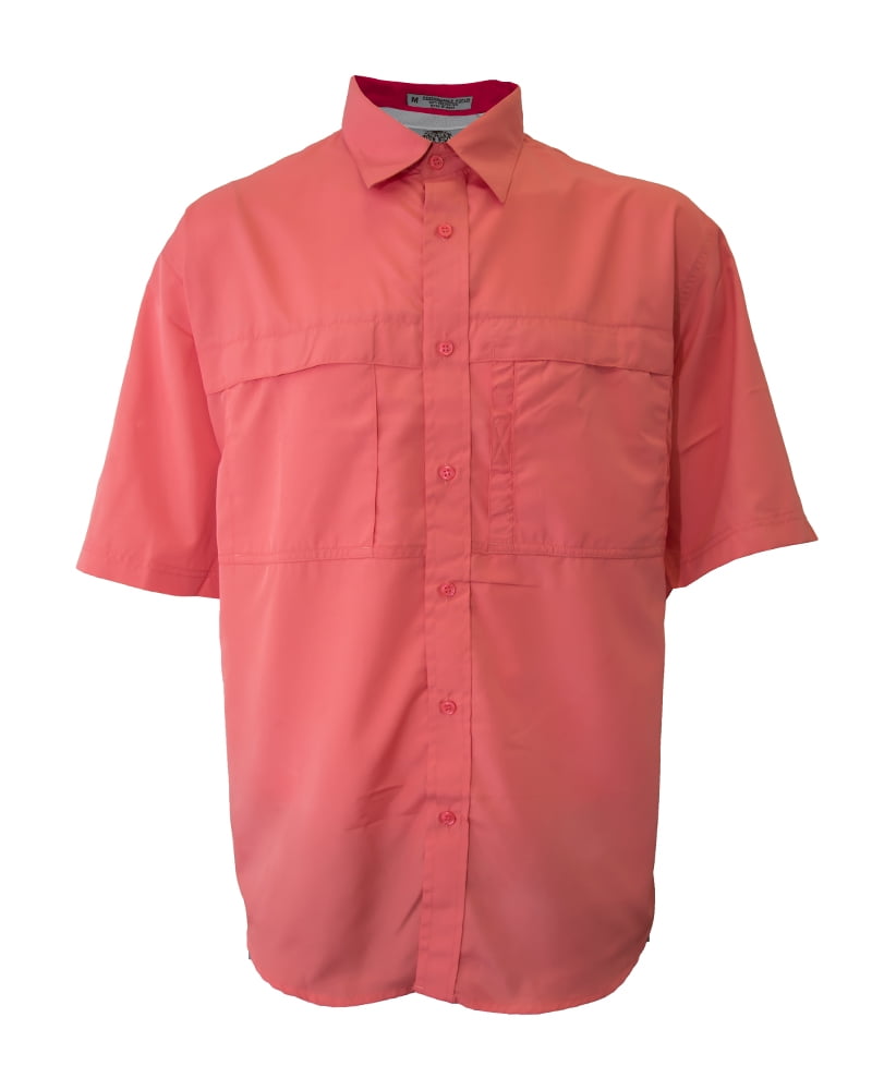 Tiger Hill Men's Pescador Polyester Fishing Shirt Short Sleeves