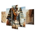 thumbnail image 2 of Designart "Echoes of Ancient Egypt" Egypt Metal Wall Art Set, 2 of 5