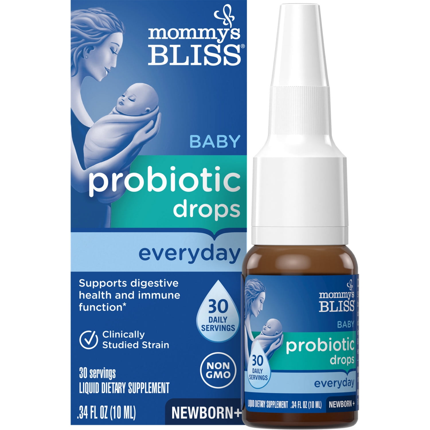 Mommy's Bliss Baby Probiotic Drops, 0.34 fl oz
