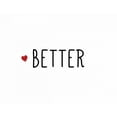thumbnail image 2 of CAD Designs 18x15 Black Ornate Wood Framed with Double Matting Museum Art Print Titled - Better Together I, 2 of 4