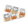 thumbnail image 7 of Yayeee Table Runner 90 inches Long Home Kitchen Dinning Party Decoration, Gray Cute Cat, 7 of 7