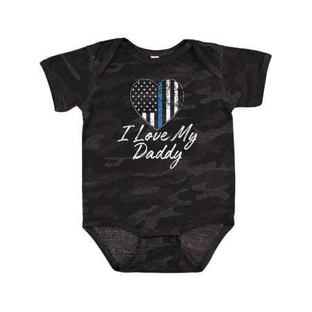 

Inktastic Police Officer Daddy Law Enforcement Gift Baby Boy or Baby Girl Bodysuit