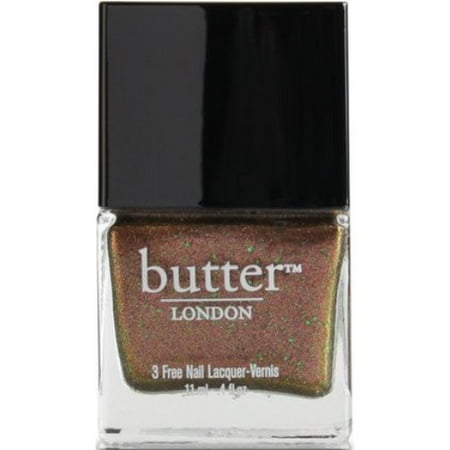 Butter London 3 Free Nail Polish,Scuppered, Opaque copper with glitters - Walmart.com