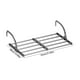thumbnail image 3 of Tendedero Retráctil para Balcón | Percha Plegable para Ropa del Hogar | Barandilla para Ventana y Soporte para Zapatos | Diseño de Malla Portátil que Ahorra Espacio | 33x55cm Gris | 1 Pieza, 3 of 7