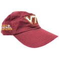 thumbnail image 1 of NCAA Casquette à Sangle Réglable avec Boucle Bordeaux Virginia Tech Hokies 2007 ACC Champions, 1 of 1