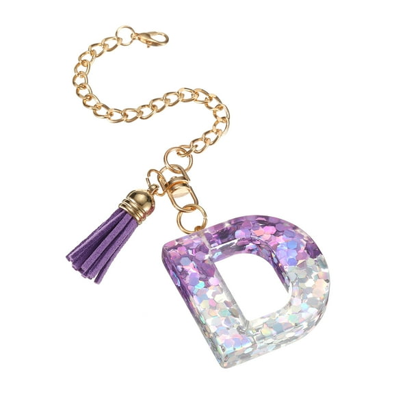 Letter D Cup Chain, Bag Chain, Key Chain, Cute Decor Accessories (Hexagon-Shaped)