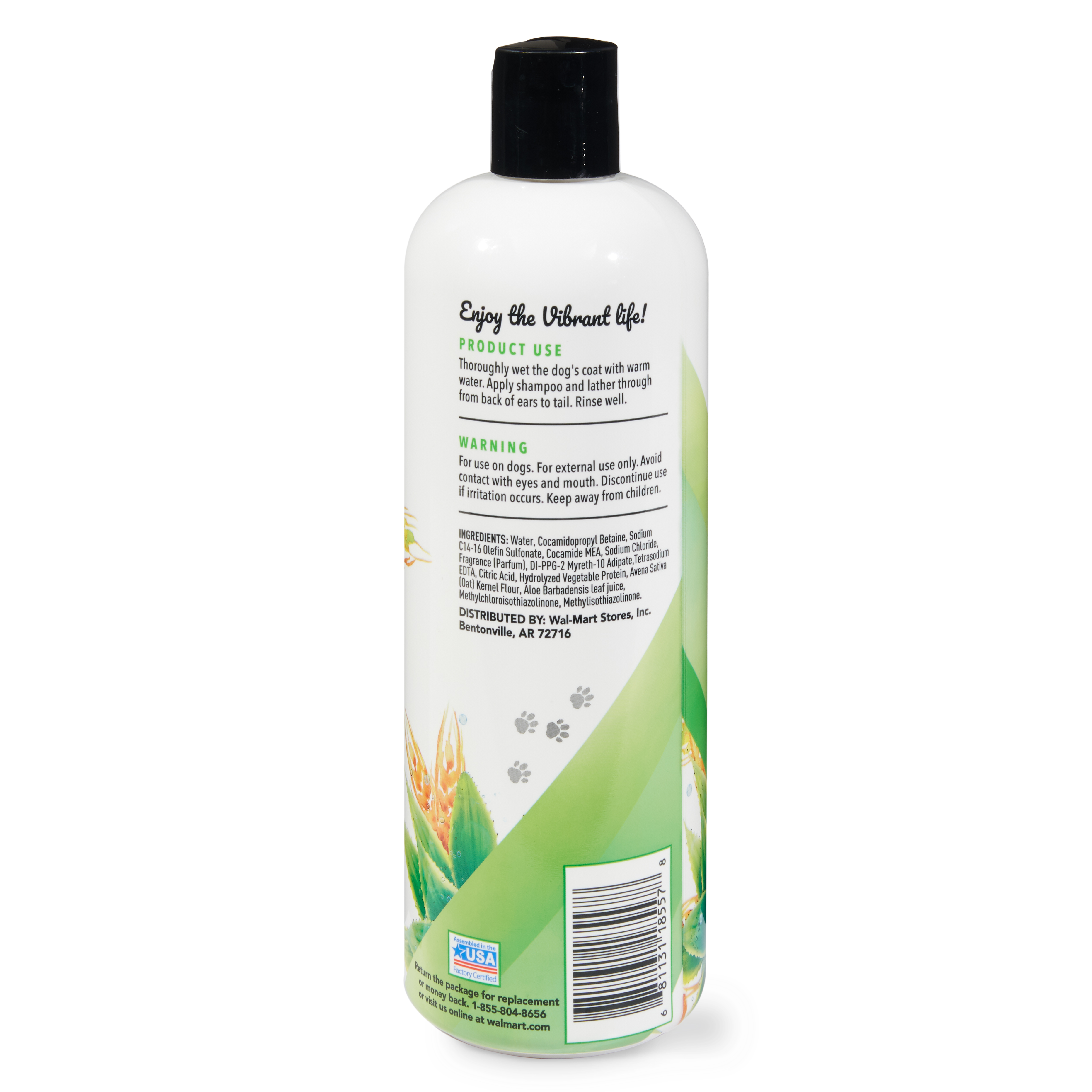 Vibrant Life Extra Soothing Dog Shampoo with Oatmeal & Aloe, 24 oz photo 6
