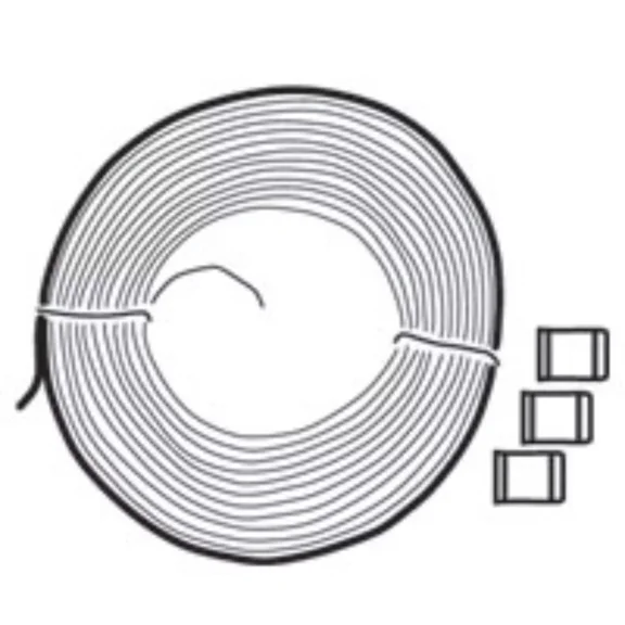 Linear Hae00009 Gdo Wire And Wire Clips For Linear Garage Openers T-Rail Clips