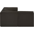 thumbnail image 6 of Meridian Furniture Ollie Brown Boucle Fabric Modular Sectional, 6 of 7