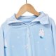 thumbnail image 2 of Bebé Protector Solar Sudadera Con Capucha Transpirable Seda De Hielo Moda Lindo Niño Protección Solar Outwear Para Verano Azul M, 2 of 9