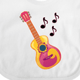 thumbnail image 4 of Inktastic Guitar Music Retro Musician Boys or Girls Baby Bib, 4 of 4