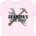 thumbnail image 4 of Inktastic Grandpa Little Helper Boys Toddler T-Shirt, 4 of 5