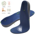 thumbnail image 3 of Correction 2 Pairs Unisex Arch Support Foot Correction Insole Heel Pain Relief Orthotic Foot Pad, 3 of 7