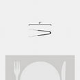 thumbnail image 2 of Vollrath 6" Heavy-Duty Tongs Silver, 2 of 4
