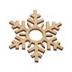 thumbnail image 4 of Discos de Colgantes para Árboles de Navidad - Adornos para Árboles de Navidad de Navidad Sunnimix Hexágono copo de nieve, 4 of 7