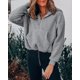 thumbnail image 2 of Sudadera con capucha de manga larga de polar sherpa para mujer, informal, con cremallera, abrigo peludo, sudadera tipo pulóver, top corto, sudadera con capucha y bolsillos, 2 of 5
