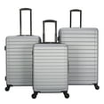 thumbnail image 4 of Protégé Vacationer 20-inch Carry-on Expandable Hardside Luggage Suitcase With 360-Spinner Wheels and Divider Pockets, Silver, 4 of 17
