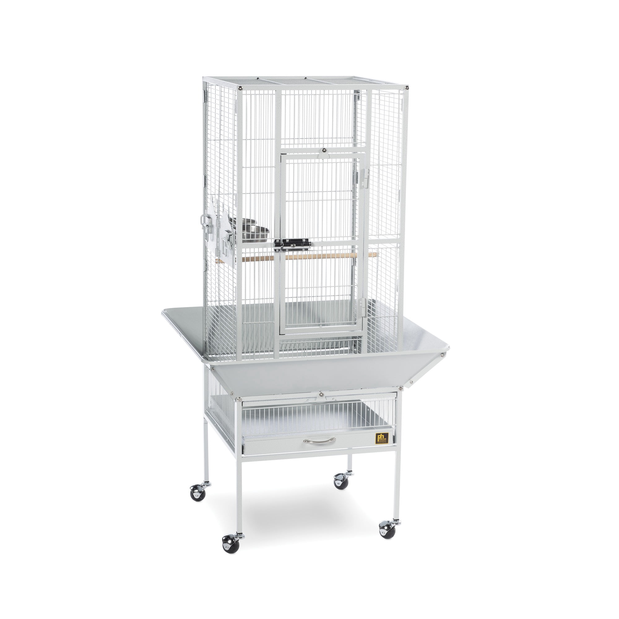 Prevue Pet Products Park Plaza Bird Cage Pewter 3351W