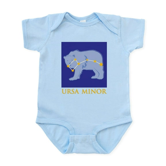 CafePress - Ursa Minor Constellation Infant Bodysuit - Baby Light Bodysuit, Size Newborn - 24 Months