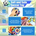 thumbnail image 2 of UUSUOO Soccer Ball Game Set for Kids,Indoor Outdoor Backyard Toss Soccer Goal Game with 2 Balls,1 Flannel Target,Soccer Toys Outdoor Toys for Kids,Birthday Gifts for Age 3 4 5 6 7 8-12 Year Old Boys, 2 of 8