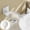 White, variant on YFGEFTR Leaf-Shaped Soap Dish, Self Draining Soap Holder for Shower Wall, Adjustable Soap Tray for Bathroom Sink Kitchen