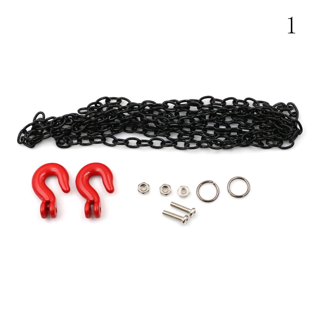 Details about   1/10 RC Trailer Hook Tow Chain Tow For RC Axial SCX10 Tamiya Crawler Car Part BW