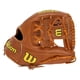 thumbnail image 4 of Wilson 2024 Baseball Classics Series A2000 1786 11.5 Guante de béisbol Infield - Silla de tiro para mano derecha, color canela, 4 of 8