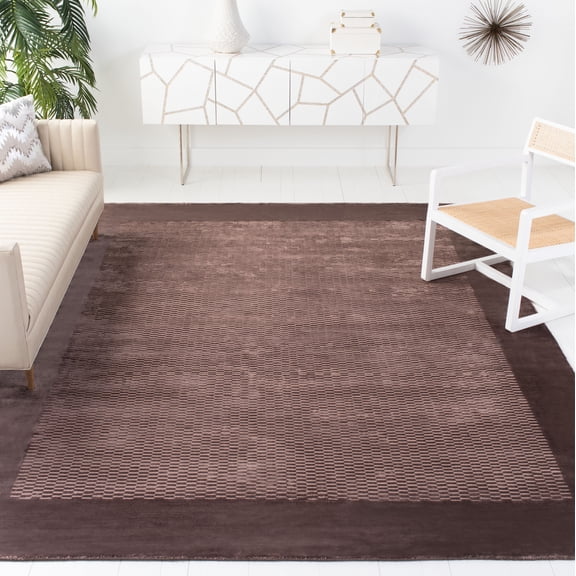 Safavieh Mirage Jerrald Solid Area Rug, Brown, 6' x 9'