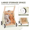 thumbnail image 3 of Baby Walker OOOK Montessori de madera con ruedas de 6 a 12 meses, 3 of 8