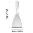 thumbnail image 3 of Stainless Steel Frying Spatula Japanese Cuisine Pizza Plate Shovel Chinese Frying Spatula Kitchen Barbecue Multifunctional Tool, 3 of 4