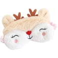 thumbnail image 1 of Christmas Sleep Mask Cartoon Cute Blindfold Eye Cover Eye Mask Eyeshade for Girl, 1 of 6