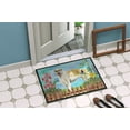 thumbnail image 4 of Carolines Treasures CK1232JMAT Irish Wolfhound Printemps Tapis Intérieur Ou Extérieur - 24 x 36 Po., 4 of 4
