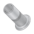 thumbnail image 1 of 10-32 (Max. Grip .130) Large Flange Ribbed Blind Threaded Inserts / Aluminum Alloy 5056 (Quantity: 1,000 pcs), 1 of 1