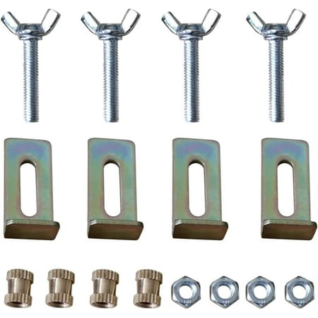 Jikaihong Undermount Sink Clips, Sink Brackets, Epoxy Sink Clips - 4 ...