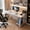 White, variant on Gaming Desk Computer Writing Table Student Art Modren Simple Style PC Wood Suitable Portable Desk for Home, Office