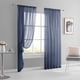 thumbnail image 1 of XmhyTop-A Cortina de color liso, 2 piezas, 140 x 260 cm, para sala de estar, dormitorio y decoración del hogar, color azul y gris., 1 of 4