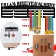 thumbnail image 1 of Medal hanger, Medal holder, Hanging medal, Medal holder, Hanging hooks, Medal rack, Black, metal, Wall decoration, Medal display, Medal and cup organi, 1 of 5