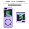 thumbnail image 2 of JiaheCover for Samsung Galaxy Z Flip5,6.7 inch Compatible with MagSafe Case,Slim Shockproof MagSafe Anti-Fingerprint Lightweight Case for Galaxy Z Flip 5,Purple, 2 of 7