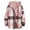 A01-Pink, variant on Ccpelsie Men's Flannel Shirt Plaid Hoodie Fall Casual Button Down Shirt Jackets Long Sleeve Stylish Hooded with Pocket(A01-Pink,2XL)