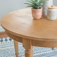 thumbnail image 3 of Linon Belfort Round Table, Light Natural Brown, 30 inches Tall, 3 of 9