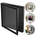 thumbnail image 2 of T Shirt Display Frame, 11" x 14" Wooden Frame Display Case with Protection Acrylic for Sport Shirts, Jerseys, Memorabilia, 2 of 8