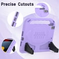 thumbnail image 5 of BMOUO Kids Case for iPad 10.2 2021/2020/2019 - iPad 9th/8th/7th Generation Case with Built-in Screen Protector,Shockproof Lightweight Handle Stand Kids Case for iPad 10.2" - Light Purple, 5 of 7