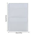 thumbnail image 2 of justharion 10 Pieces Zipper Pouch Container Convenient PVC Documents Pouches Document Holding Bag Storage Containers for Home Office School A5, 2 of 5