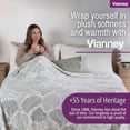thumbnail image 6 of Vianney Lightweight Blanket Palma King Size Beauty Soft 100% Polyester Machine Washable, Ultra-Soft Texture, 6 of 9
